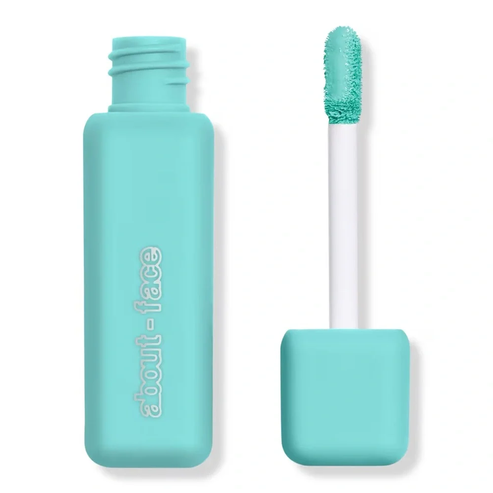 about-face Matte Fluid Liquid Eyeshadow Eye Paint Replicant Matte Aqua NEW